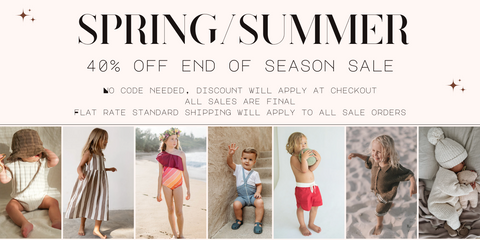 Spring/Summer End Of Season Sale