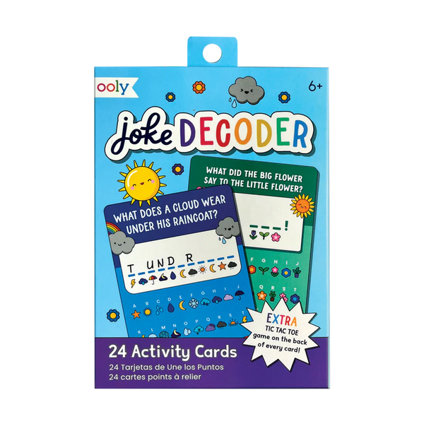 US stockist of Ooly's Joke Decoder Activity Cards