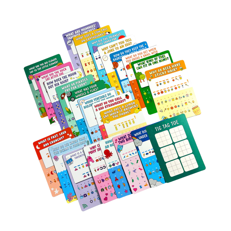 US stockist of Ooly's Joke Decoder Activity Cards