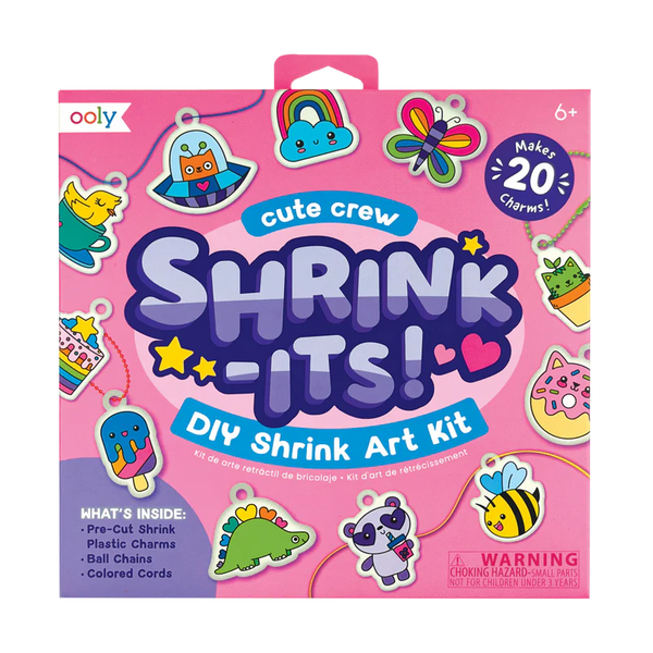 US stockist of Ooly's Shrink-Its!  DIY Art Kit - Cute Crew