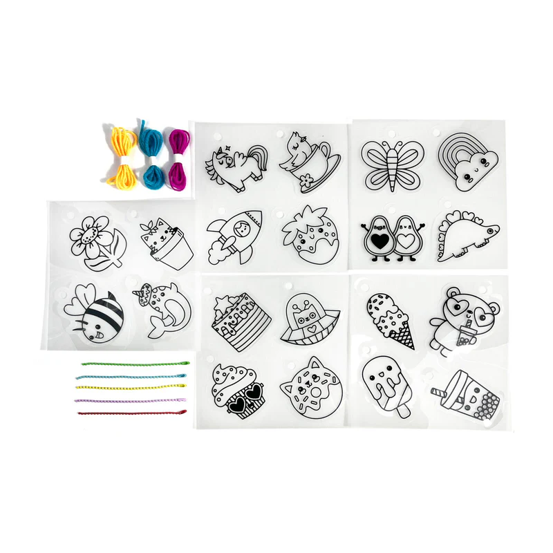 US stockist of Ooly's Shrink-Its!  DIY Art Kit - Cute Crew