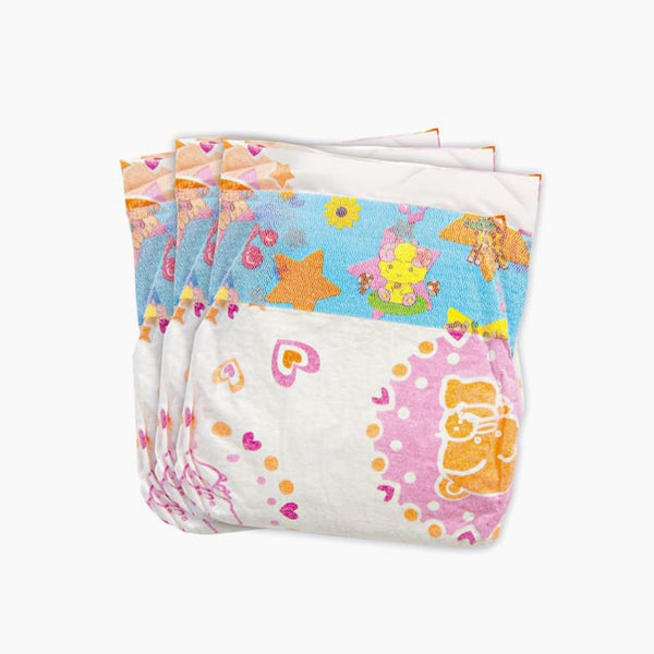 US stockist of Minikane's set of 3 baby doll diapers