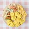 US stockist of Tara Treasures' Felt Pasta Play Food set.
