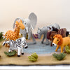 US stockist of Tara Treasures set of 6, felt safari animals