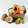 US stockist of Tara Treasures 11 pc set of felt Tropical Fruits Play Food