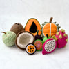 US stockist of Tara Treasures 11 pc set of felt Tropical Fruits Play Food