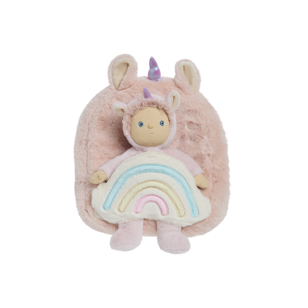 US stockist of Olli Ella's Pink Hopalong Unicorn Backpack