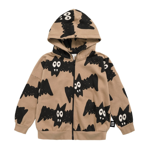 US stockist of Little Man Happy's Bats Zip Hooded Jacket