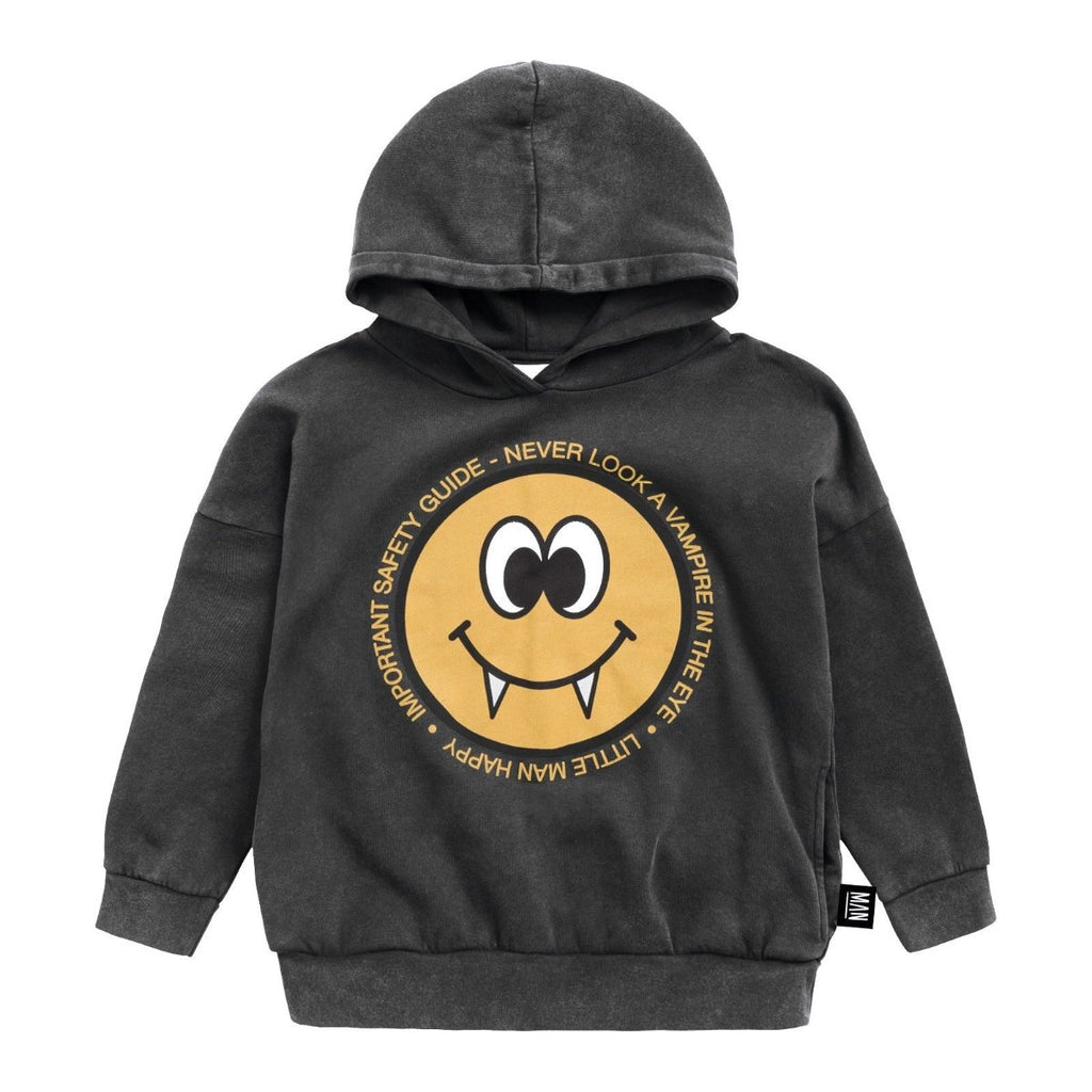 US stockist of Little Man Happy's Dracu Smile Hooded Sweatshirt