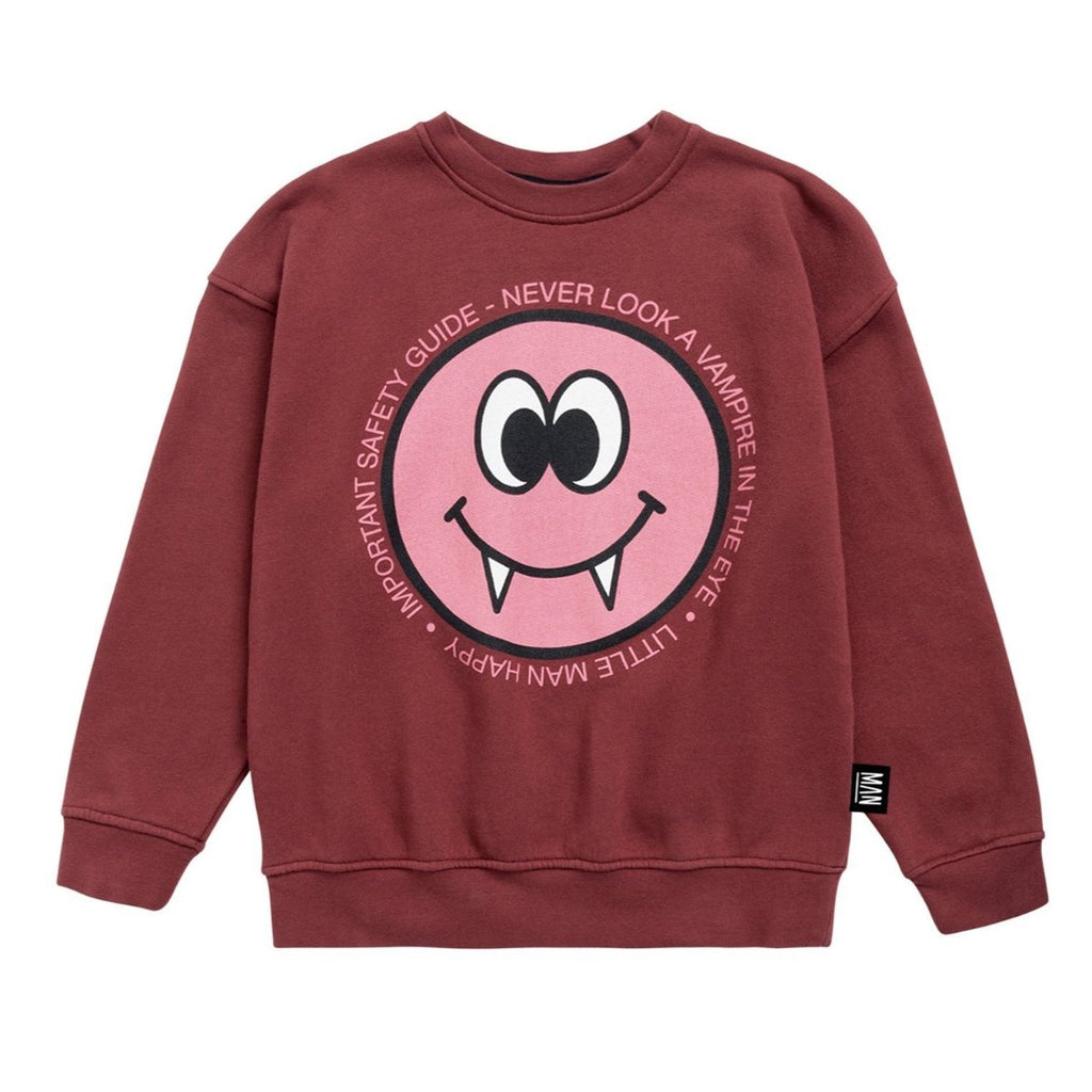 US stockist of Little Man Happy's Dracu Smile Sweater