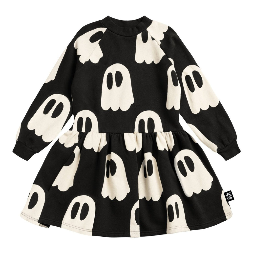 US stockist of Little Man Happy's long sleeve phantoms sweater dress