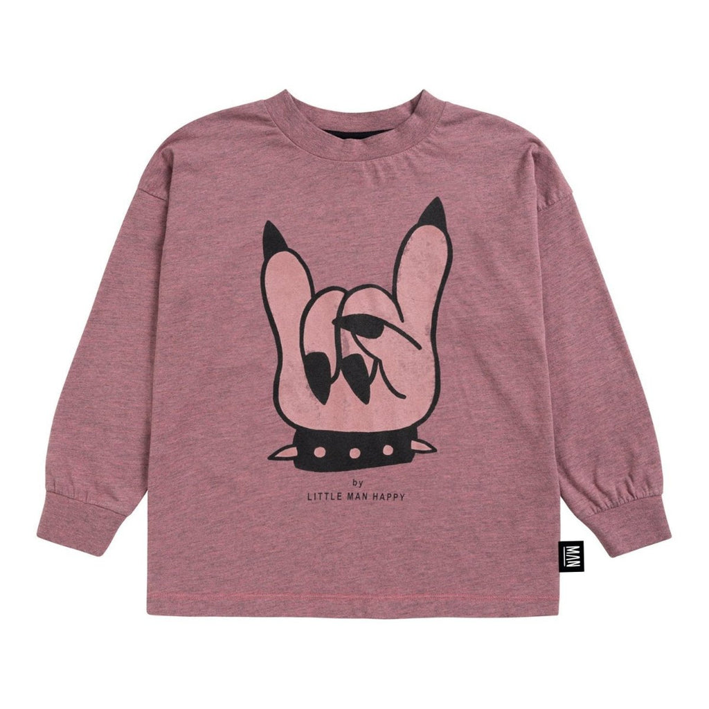 US stockist of Little Man Happy's long sleeve Rebel T-Shirt