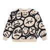 US stockist of Little Man Happy's Silly Face Sweater