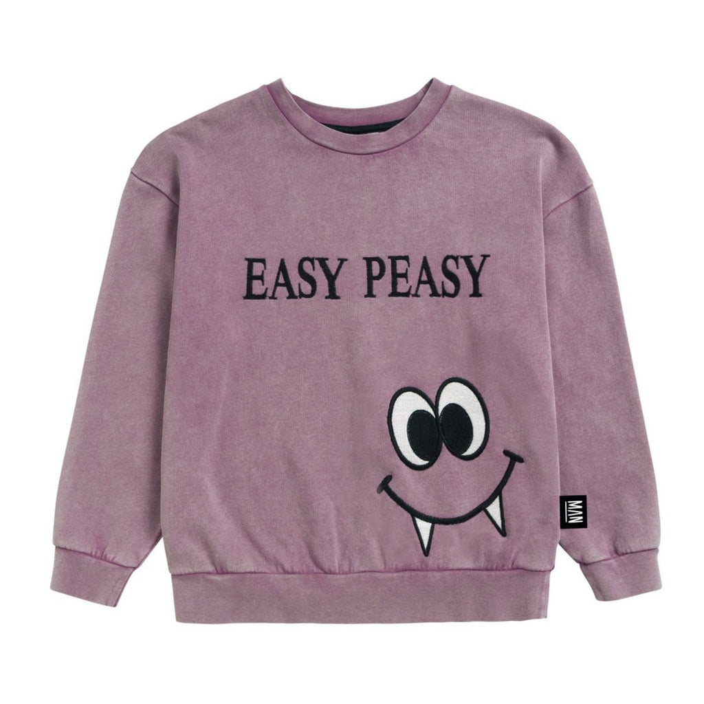 US stockist of Little Man Happy's Acid Easy Peasy Sweatshirt