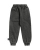 US stockist of Little Man Happy's Dracu Smile Jogging Pants in Vintage Grey