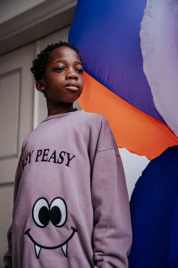 US stockist of Little Man Happy's Acid Easy Peasy Sweatshirt