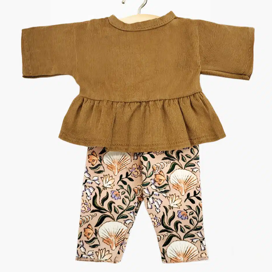 US stockist of Minikane's Babies' Ophelia Set in Havana Corduroy