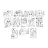 US stockist of Ooly's Undercover Art Hidden Pattern Coloring Activity Art Cards - Smitten Kittens