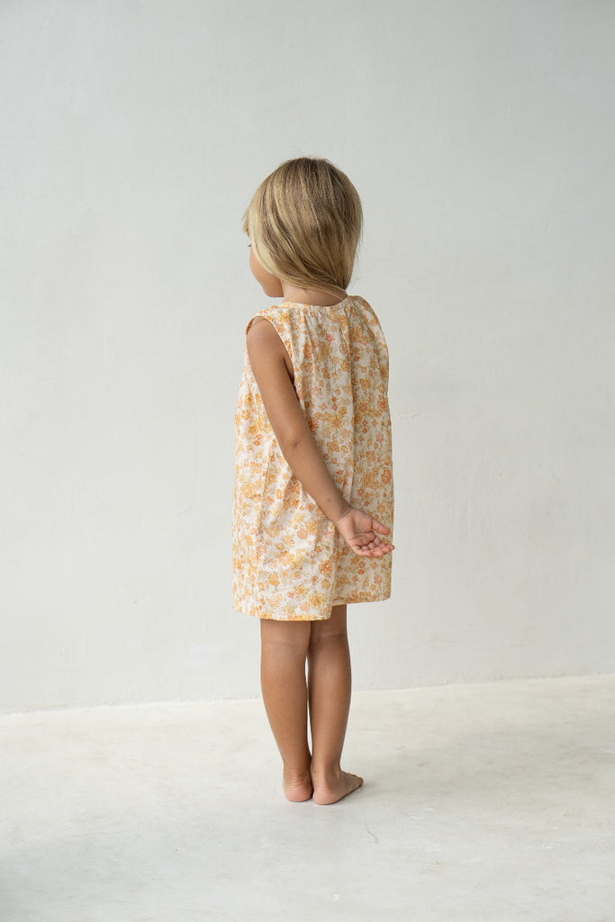 US stockist of Illoura the Label's Buttercup Print Sadie Overalls