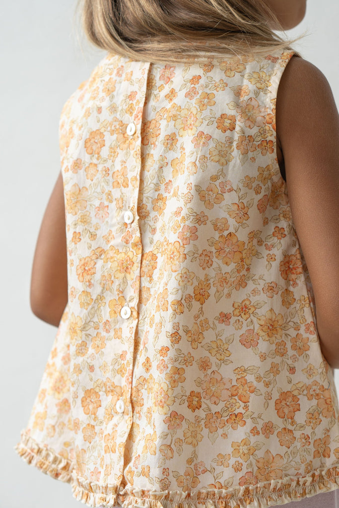 US stockist of Illoura the Label's Buttercup Print Tilly Blouse