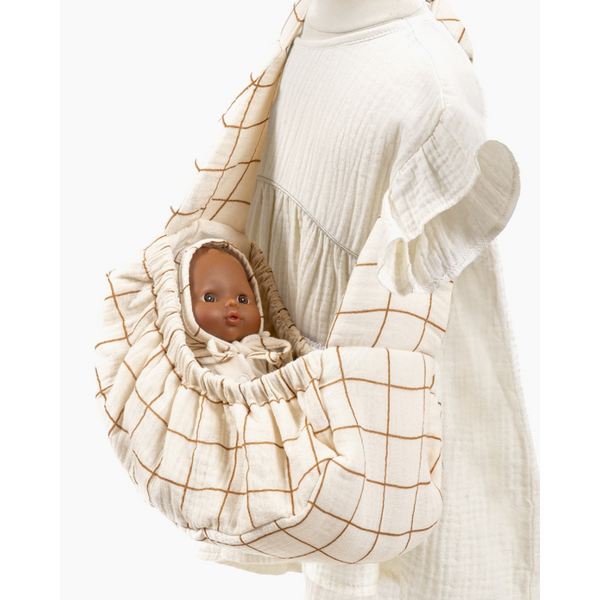 US stockist of Minikane's Aldo Double Gauze Doll Hammock for Babies