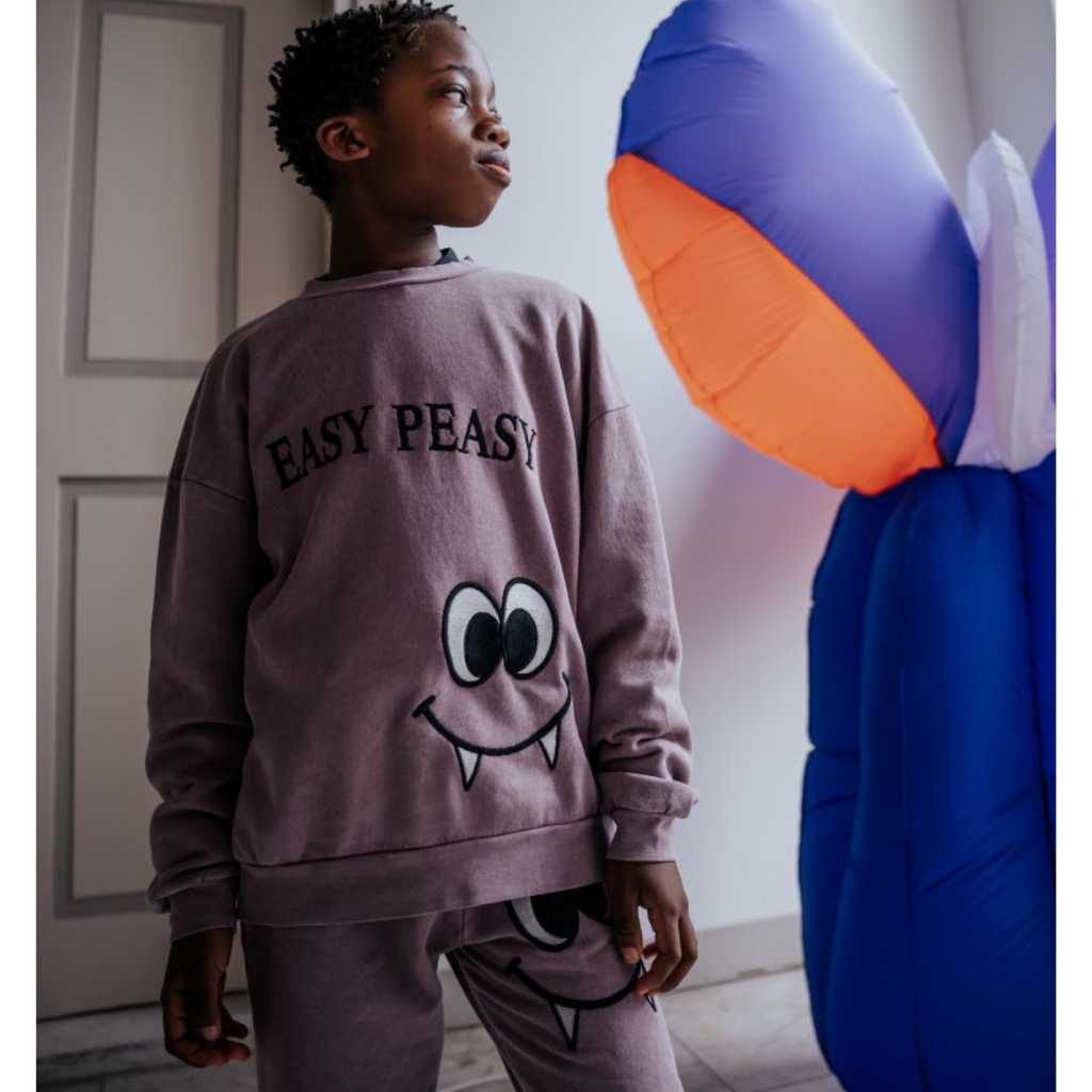 US stockist of Little Man Happy's Acid Easy Peasy Sweatshirt