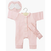 US stockist of Minikane's Babies Doll Angel Wing Sleepsuit + Headband - Pale Pink