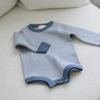 US stockist of Five O'Six' Blue Birdseye Romper