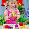 US stockist of Tara Treasures 14 pc set of felt Vegetables and Fruit - Set A