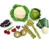 US stockist of Tara Treasures 15 pc set of felt vegetables and fruits - Set C