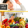 US stockist of Tara Treasures 11 pc set of felt vegetables and fruits - set B