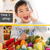 US stockist of Tara Treasures 14 pc set of felt Vegetables and Fruit - Set A