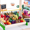 US stockist of Tara Treasures 14 pc set of felt Vegetables and Fruit - Set A