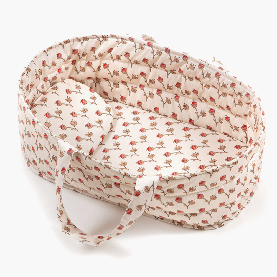 US stockist of Minikane's Cotton Flowers doll bassinet