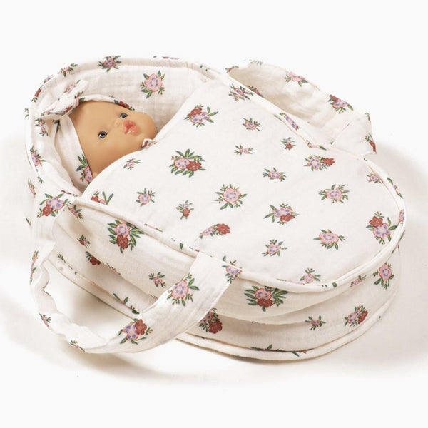 US stockist of Minikane's Babies' Eugenia Double Gauze Bassinet