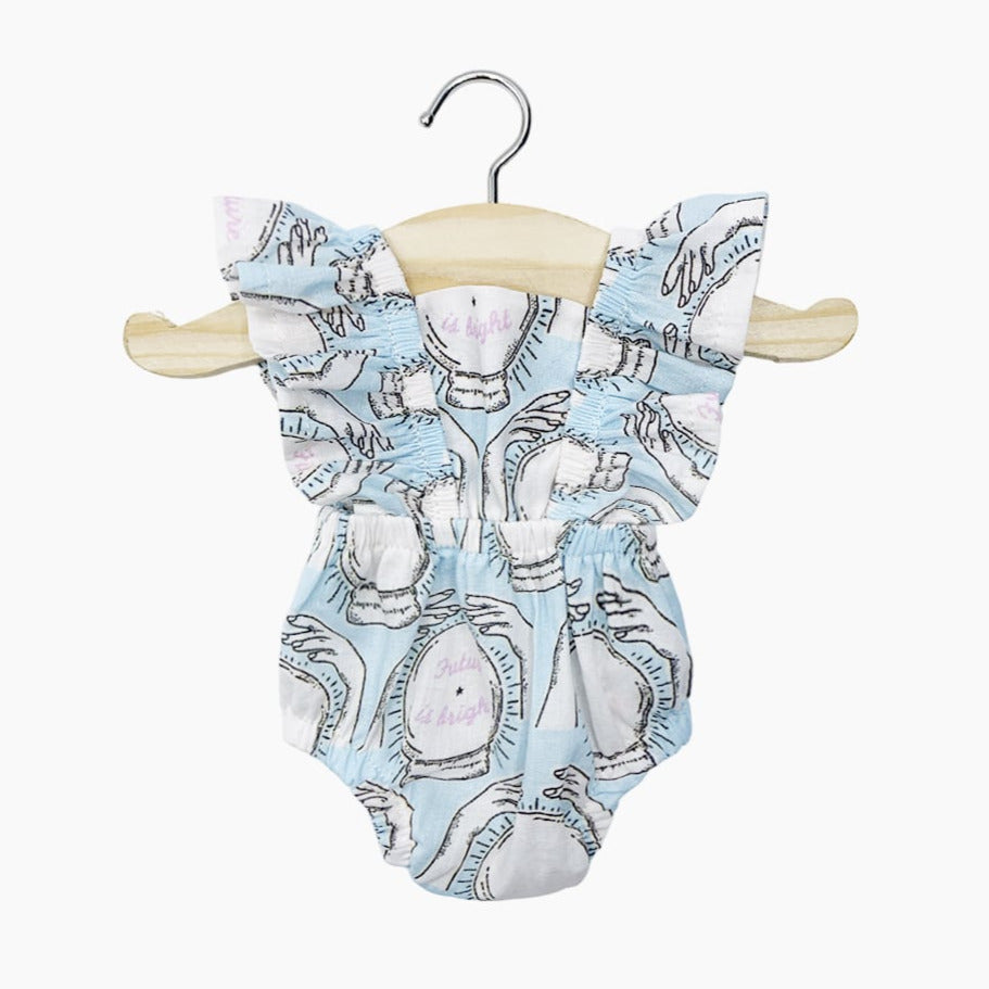 US stockist of Minikane's Lou Retro Romper in "Future is Bright".