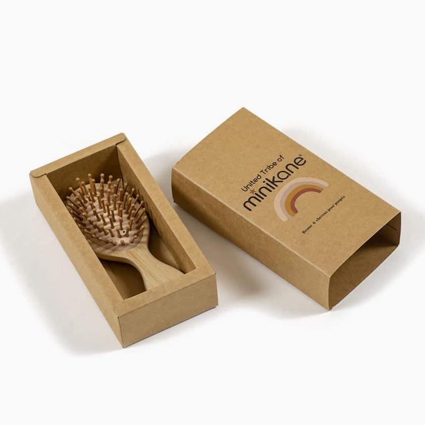 US stockist of Minikane's wooden doll hairbrush