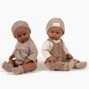 US stockist of Minikane's Augustine Bambini Doll - Beige Romper Set