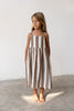 US stockist of Illoura the Label's Cocoa Stripe Field Dress